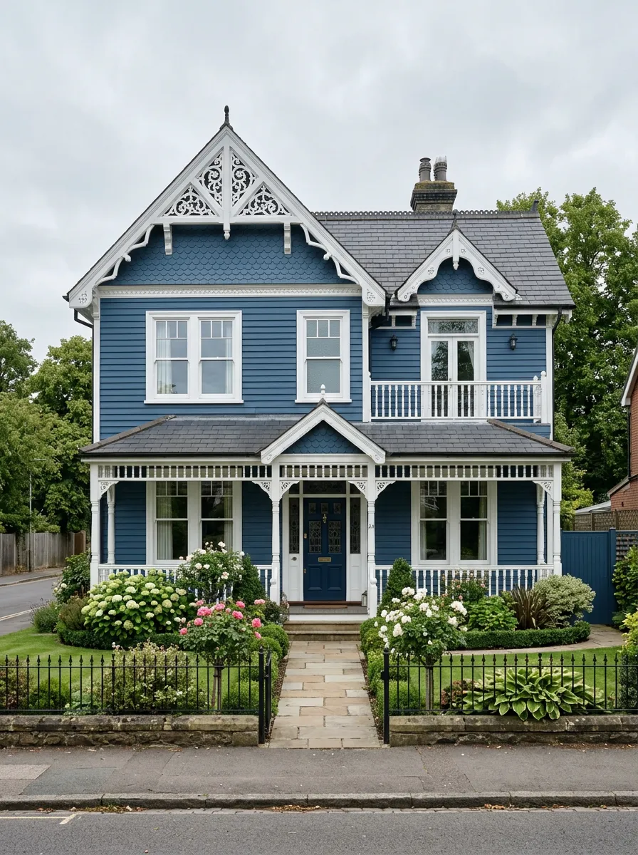 Original house photograph ready for a watercolor portrait